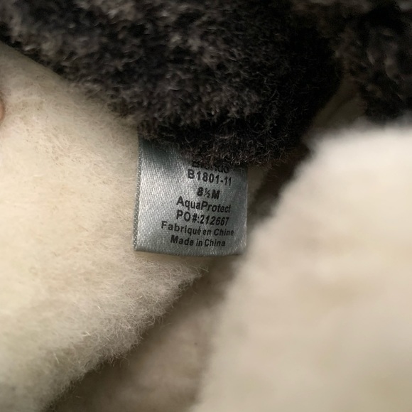 Blondo Tendra Black Leather Fur Lined Waterproof Boots Womans 8.5M - Picture 13 of 15